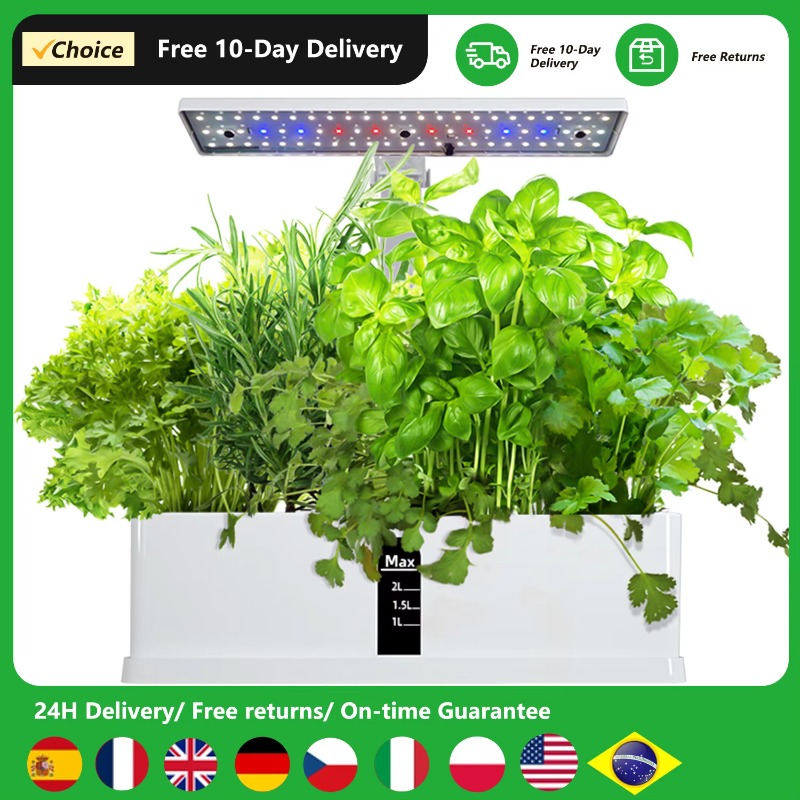 Hydroponic Grow Pod - 9 Pods Smart Hydroponics Growing System