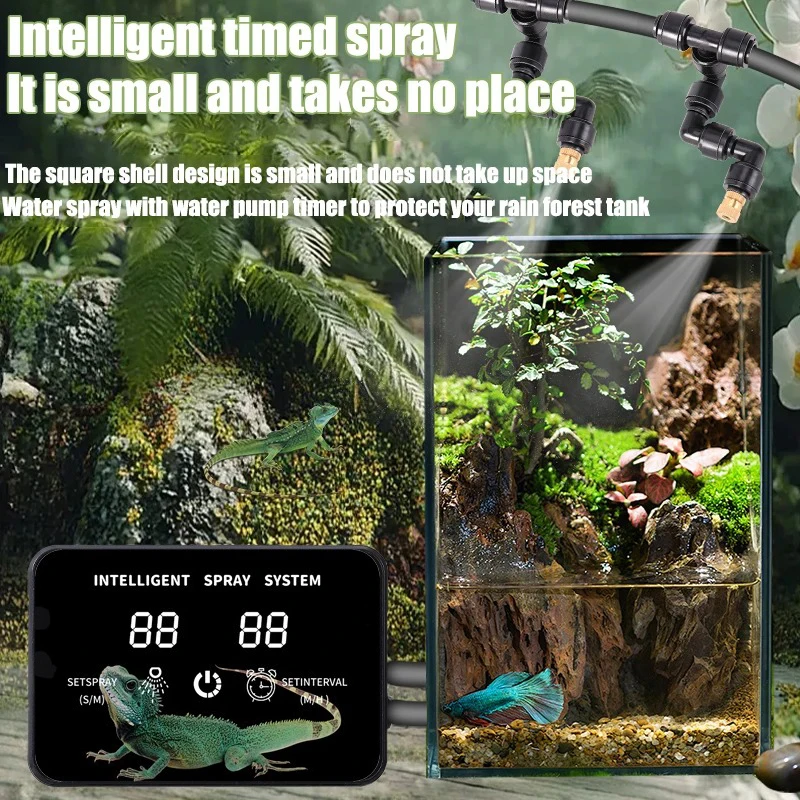 Smart Garden Click And Grow - Intelligent Reptile Spray Irrigation Timer System