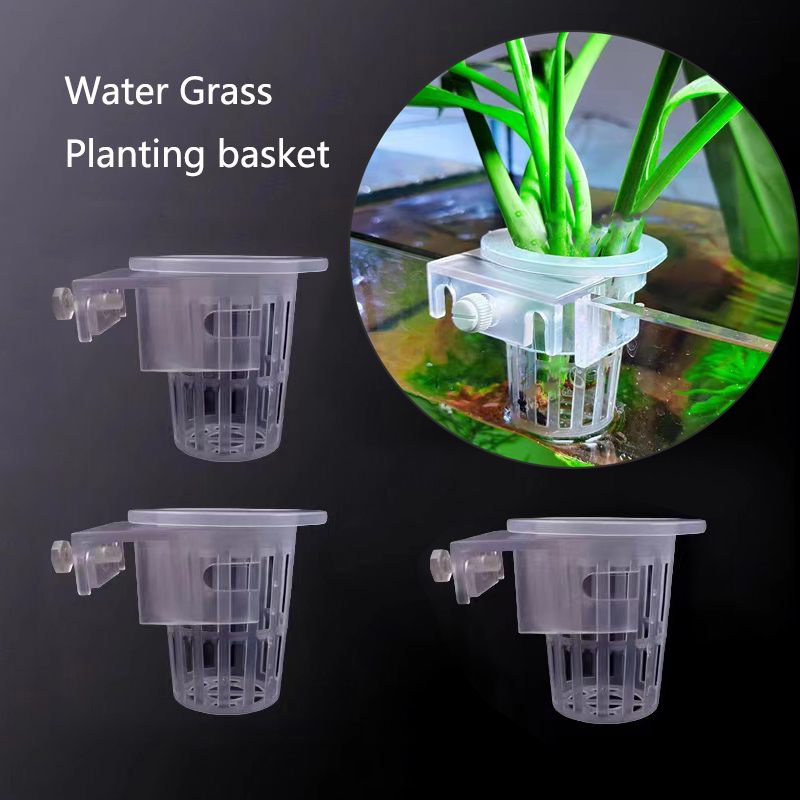 Hydroponic Grow Pod - Aquarium Planting Basket Hydroponic Support Hangable