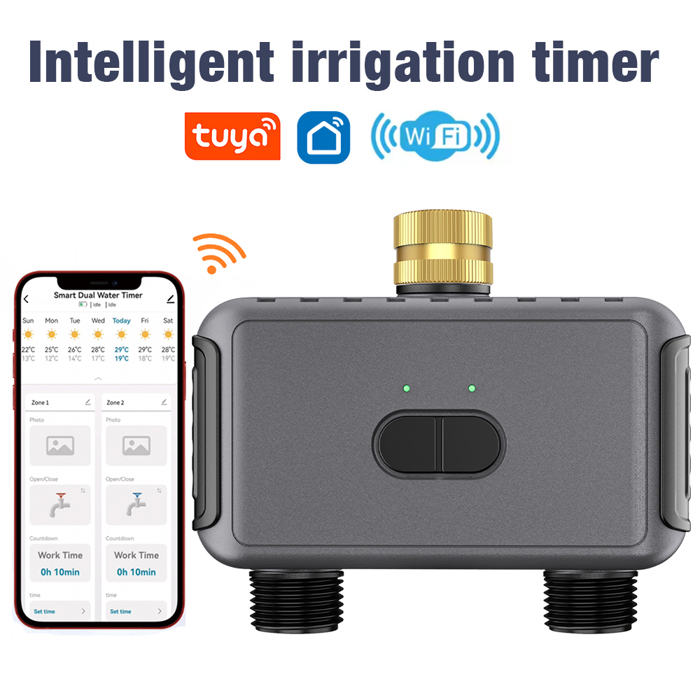 Tuya WiFi Water Timer Smart 2  - Smart Garden Iot review and price