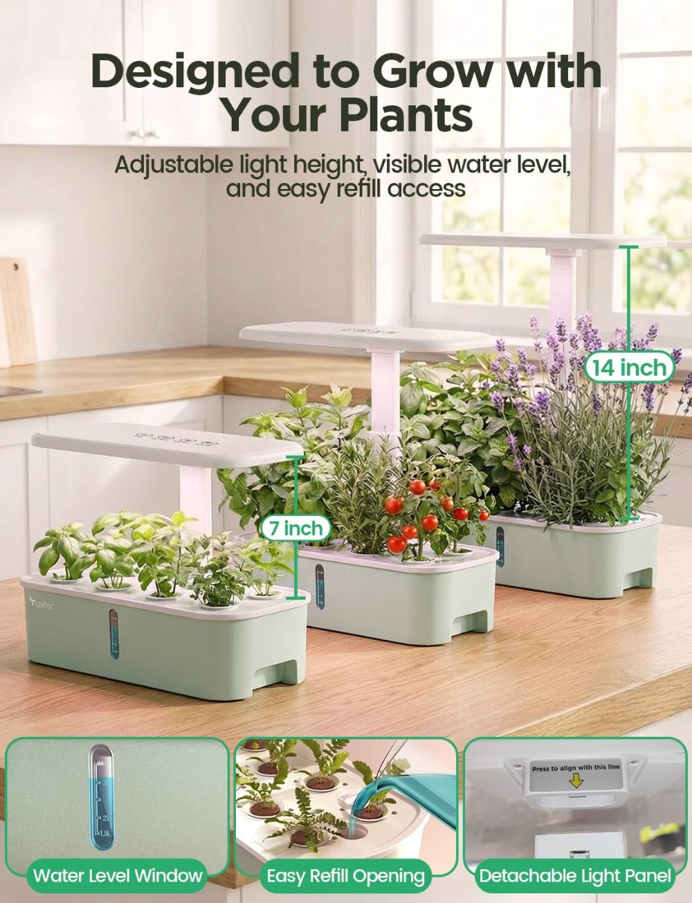 Smart Hydroponic Growing Syste - Smart Pod Garden review and price