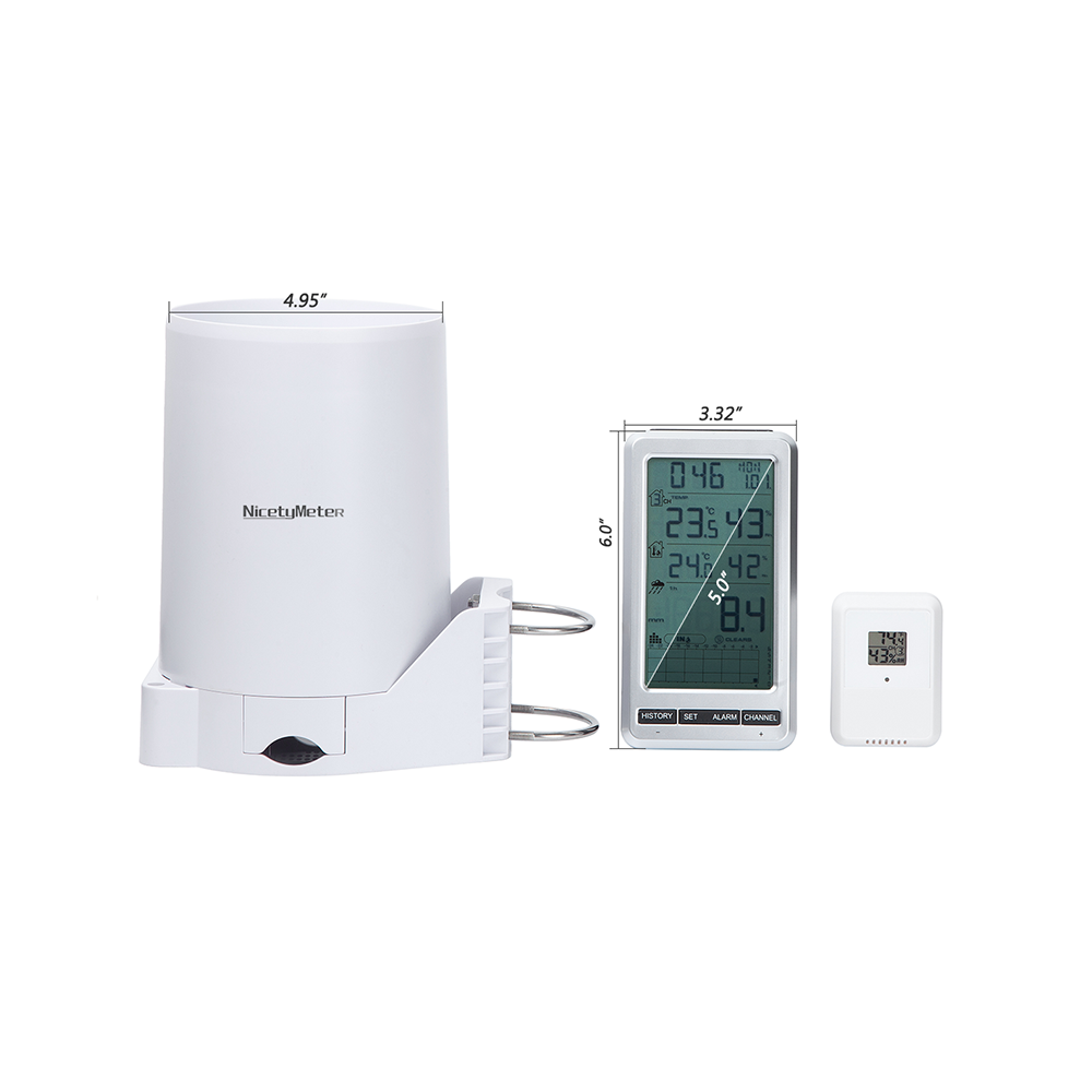 0206 RF 433mhz Wireless Tippin - Garden Weather Station review and price