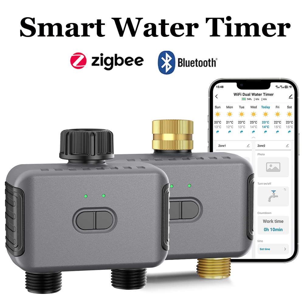 Tuya Smart Water Timer Zigbee/ - Smart Garden Sprinkler System review and price