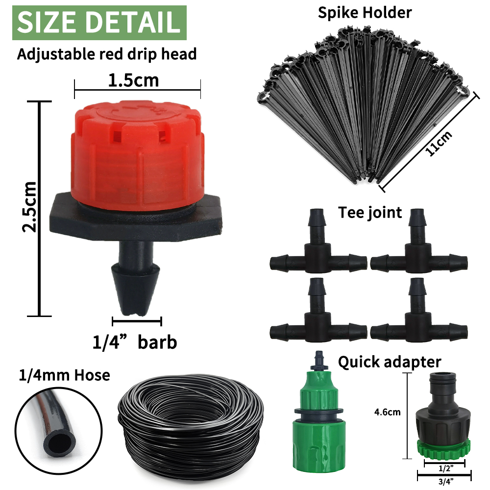 Micro Drip Irrigation System P - Smart Garden Sprinkler System review and price