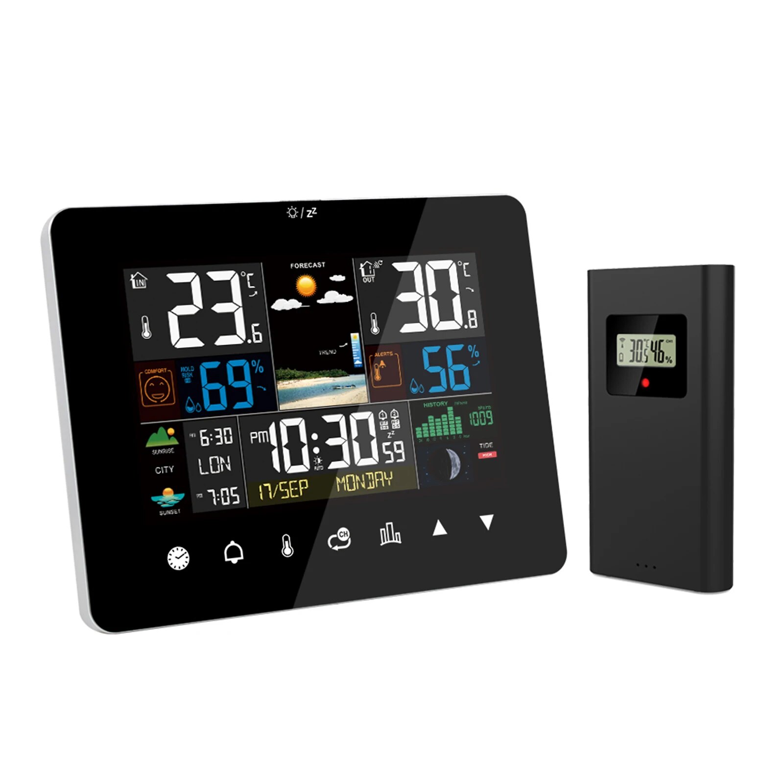 FJ3362G Weather Station Alarm  - Garden Weather Station review and price