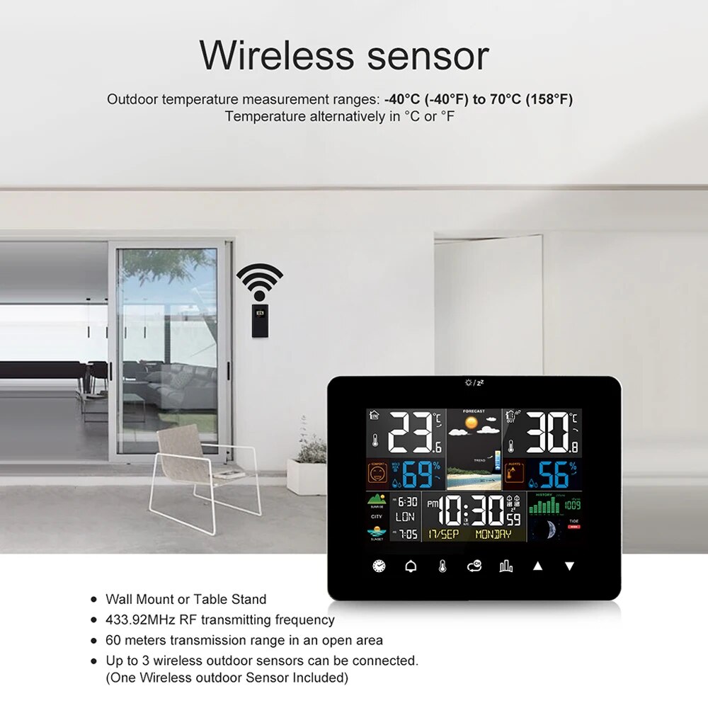 FJ3362G Weather Station Alarm  - Garden Weather Station review and price