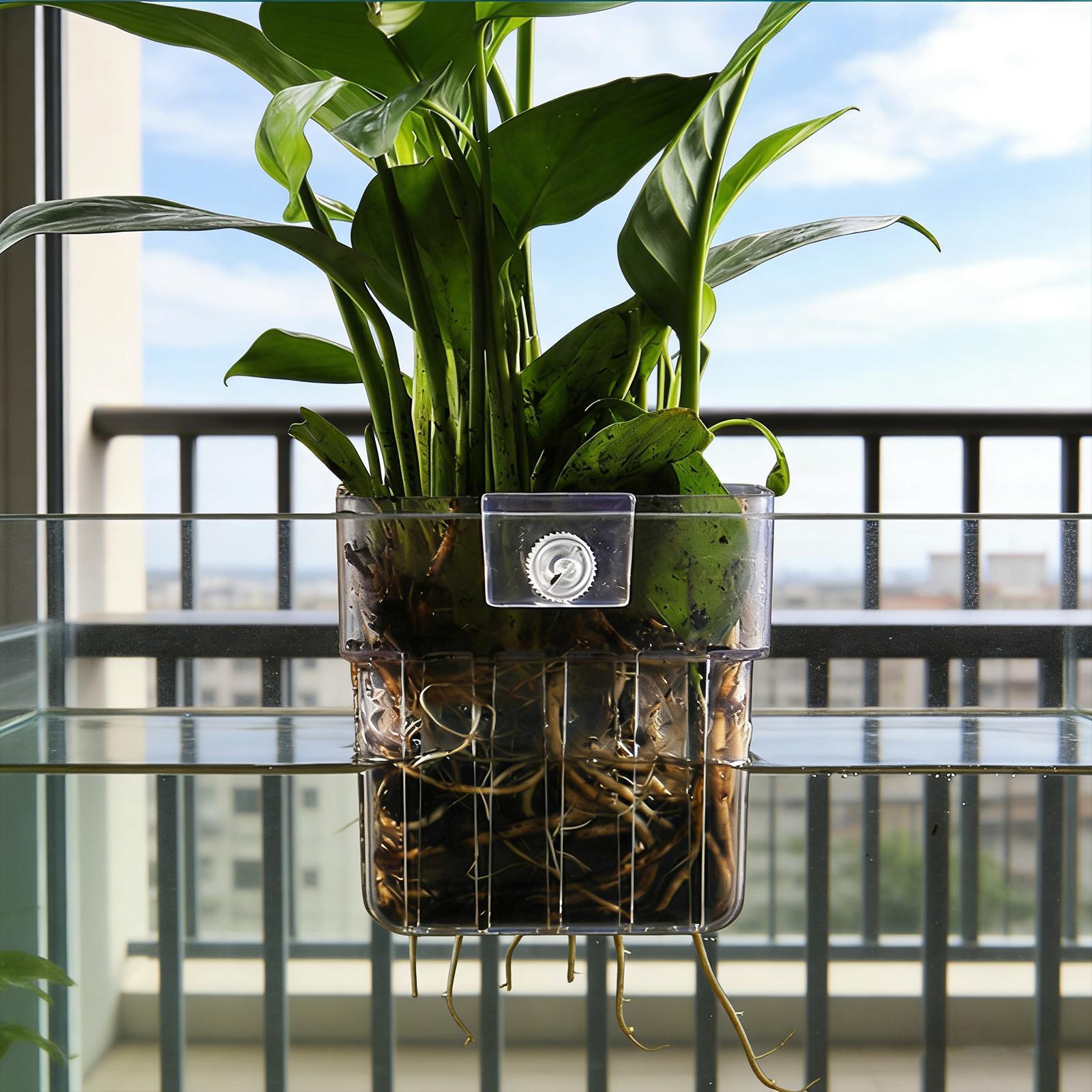 Transparent Hangable Aquarium  - Hydroponic Grow Pod review and price