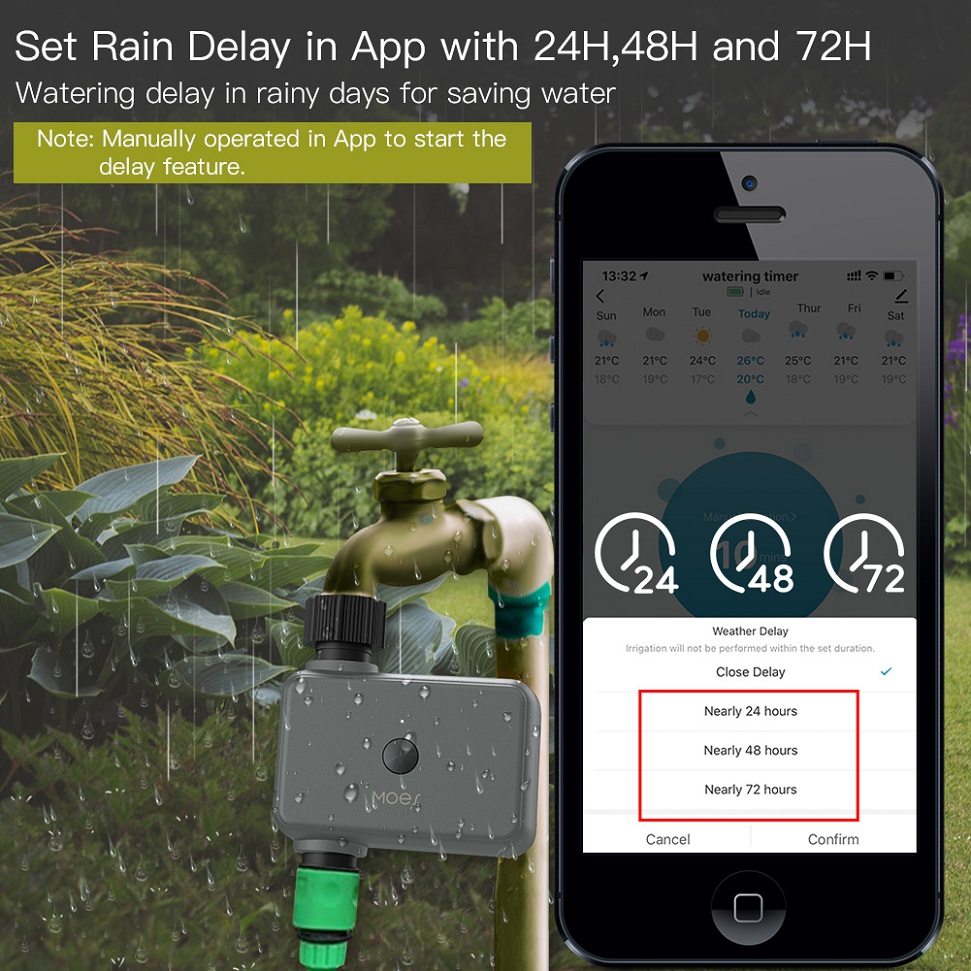 BLuetooth Valve Garden Waterin - Smart Garden Iot review and price