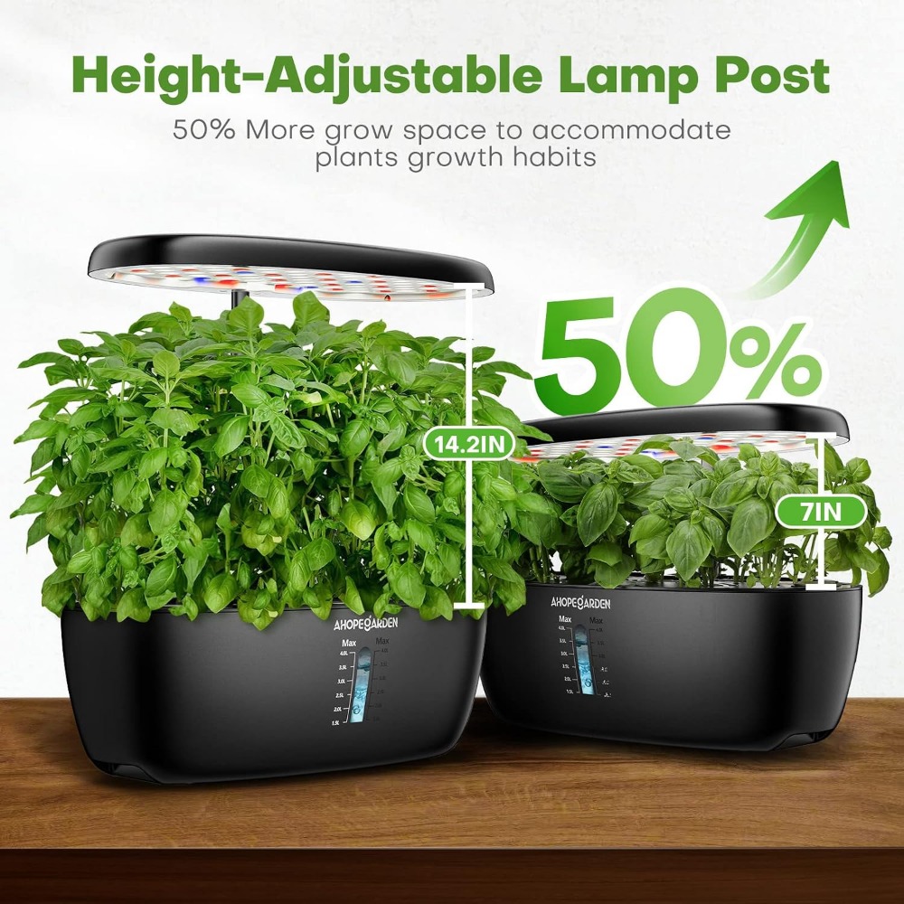 12 Pod Hydroponic Garden with  - Hydroponic Grow Pod review and price