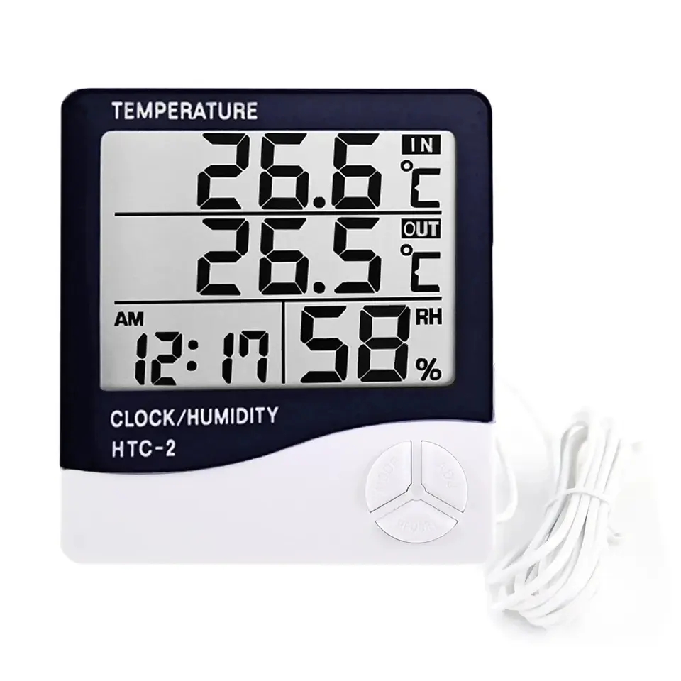 Indoor LCD Digital Thermometer - Garden Weather Station review and price