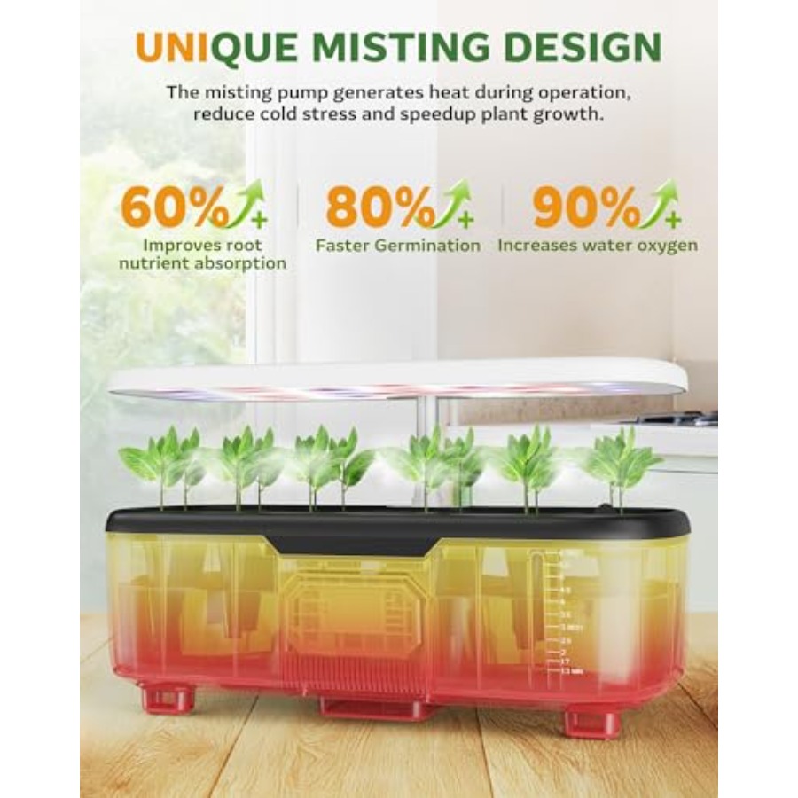 Indoor smart herb garden plant - Smart Pod Garden review and price