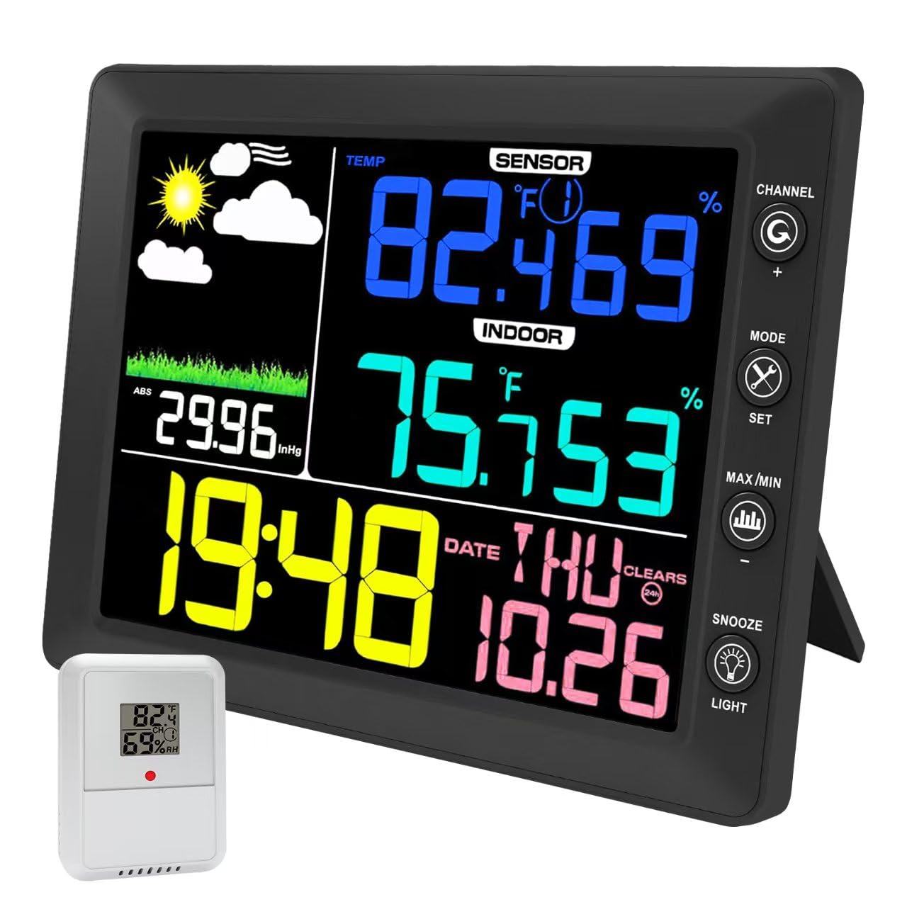 Wireless Weather Station with  - Garden Weather Station review and price