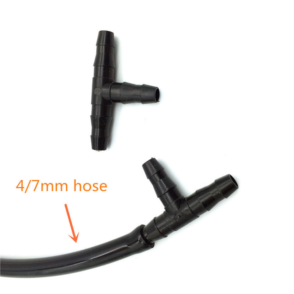 50 Pcs Black 1/4 Inch Barbed T - Smart Garden Sprinkler System review and price