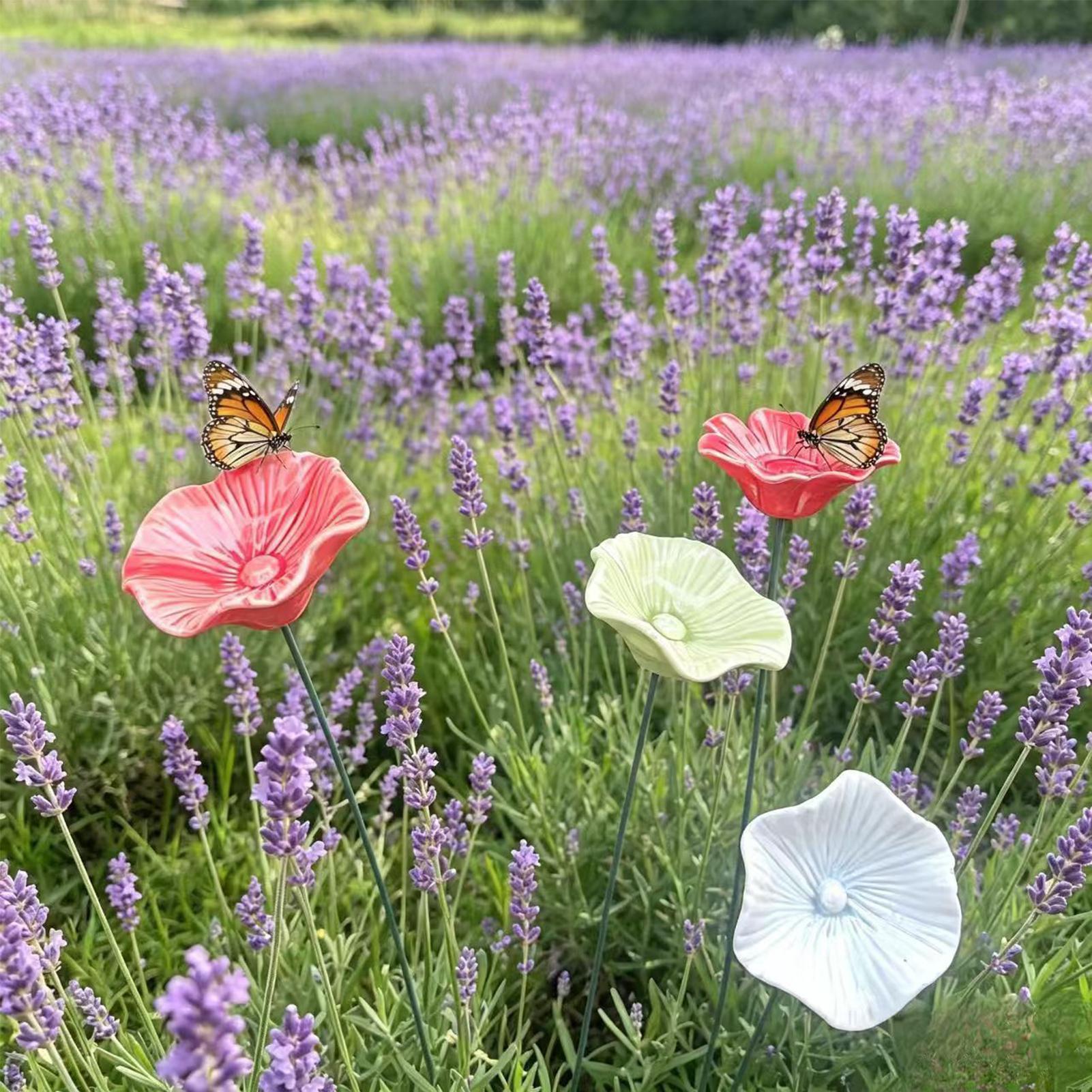 4Pcs Ceramic Bee Watering Bowl - Garden Weather Station review and price