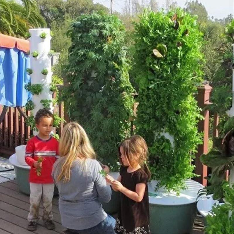 Vertical Hydroponic Grow Tower - Hydroponic Grow Pod review and price